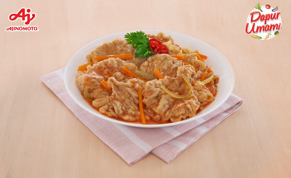 Jamur Crispy Asam Manis Ala SAORI®